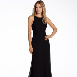 Black Hayley Paige bridesmaid dress!